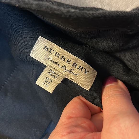 Burberry wool straight leg pants - Picture 4 of 7